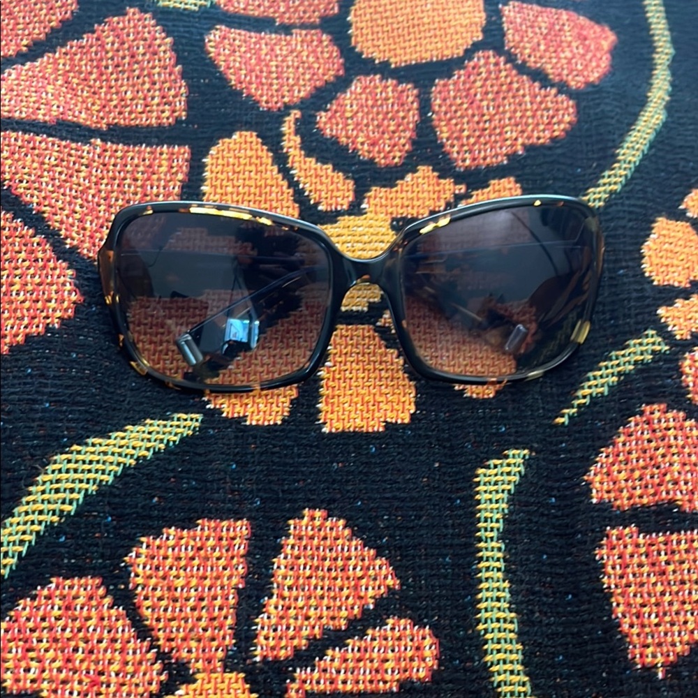 Oliver People's Light Tortoise Shell Candice Sunglasses